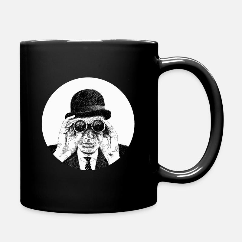 Spion - Tasse einfarbig - Schwarz