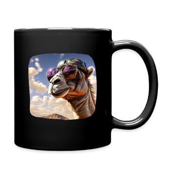 Mode vacances - Mug uni - noir - Droite