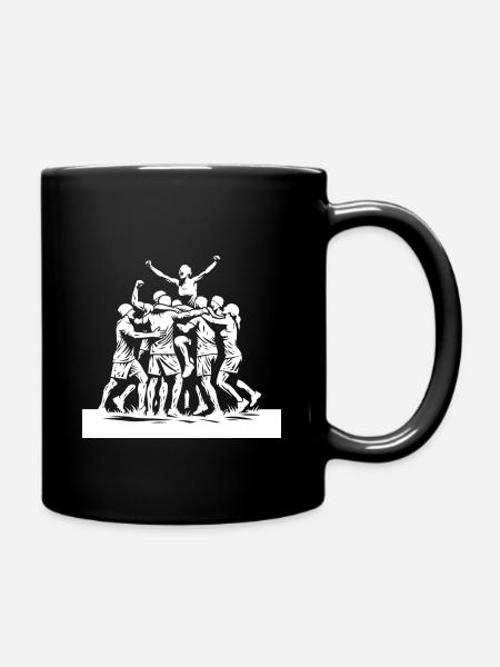 Cohesion in the team - Full Colour Mug - black