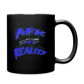 AFK dans la réalité Gamer - Mug uni - noir - Droite