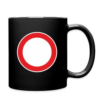 Homemade birthday shirt. Own year - Full Colour Mug - black - Right