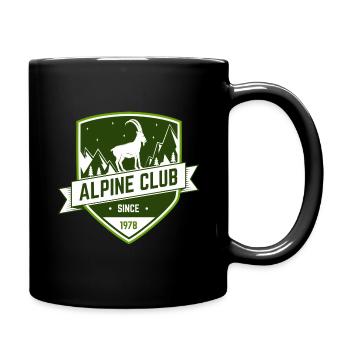 club alpin - Mug uni - noir - Droite