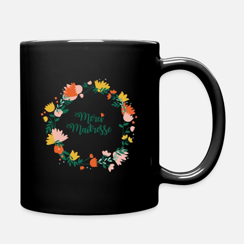 merci maîtresse - Mug uni - noir