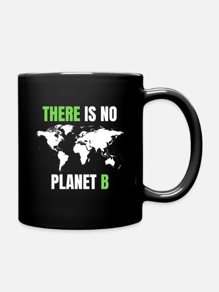 Environnement No Planet B - Mug uni - noir
