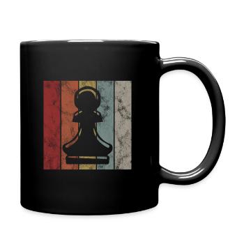 Échecs rétro échecs - Mug uni - noir - Droite