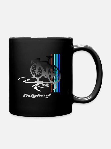 Vélo de course Vintage Design - Mug uni - noir