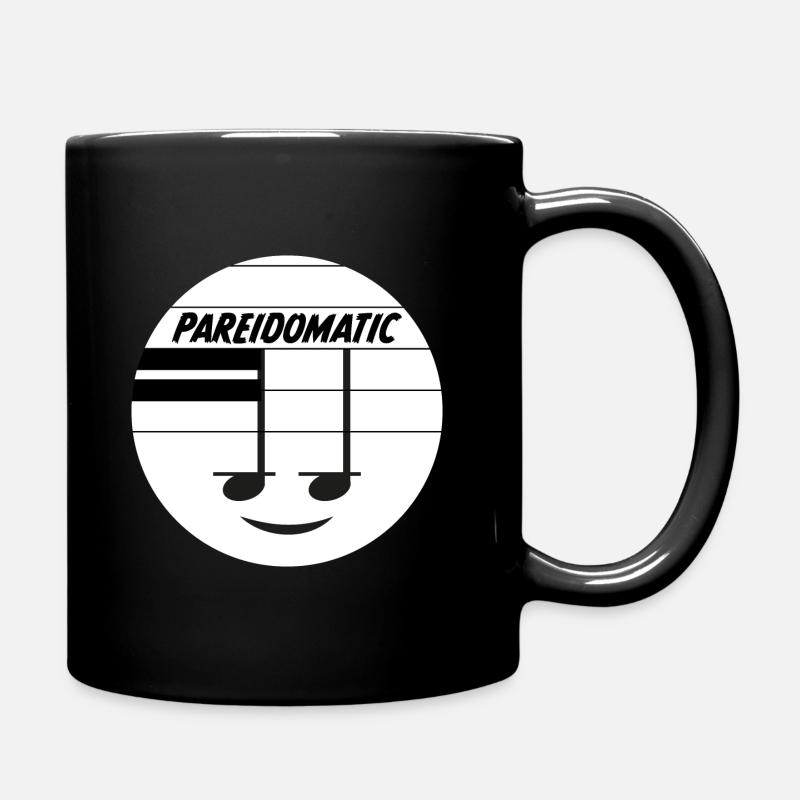 Pareidomatic - Tasse einfarbig - Schwarz