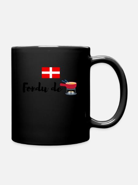 Fondu Savoie - Mug uni - noir