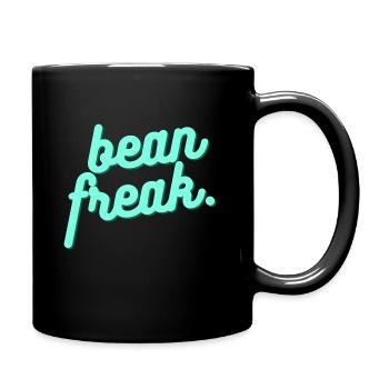 Bean Freak - Tasse einfarbig - Schwarz - Rechts