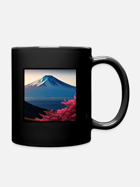Volcano - Mug uni - noir
