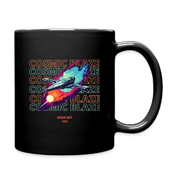 Cosmic Blaze - Full Colour Mug - black - Right