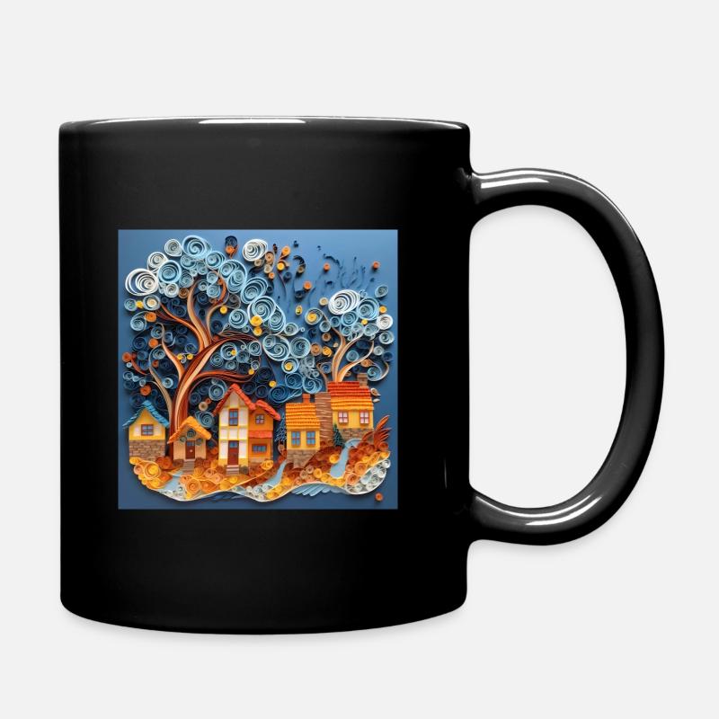 Cité de papier - Mug uni - noir