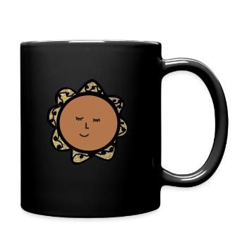 Calm sun - Full Colour Mug - black - Right