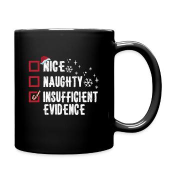 Christmas Xmas Saying Humor Funny Funny - Full Colour Mug - black - Right