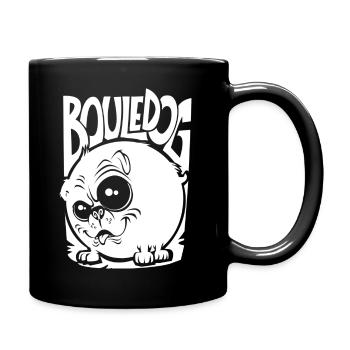 BouleDog - Mug uni - noir - Droite