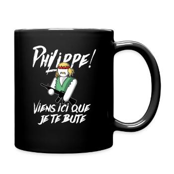 Philippe Cobra Sans Fond - Mug uni - noir - Droite