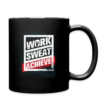 Fitness Lifestyle Workout Gym - Mug uni - noir - Droite