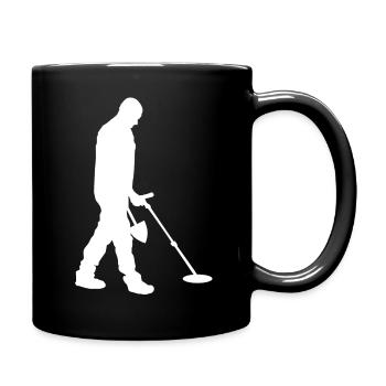 Sondolas - Sondler seul avec le détecteur de métaux - Mug uni - noir - Droite