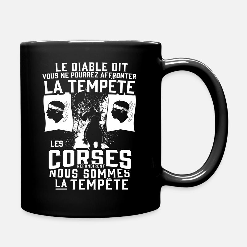 Tempête Corses - Mug uni - noir