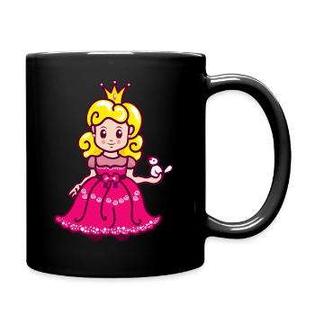 Fairy Princess - Mug uni - noir - Droite
