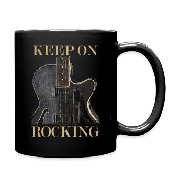 Electric guitar - Full Colour Mug - black - Right