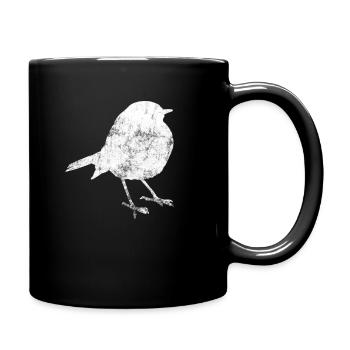 Vogel Verein beobachten - Tasse einfarbig - Schwarz - Rechts