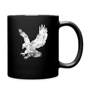 Observation d'oiseaux de proie - Mug uni - noir - Droite