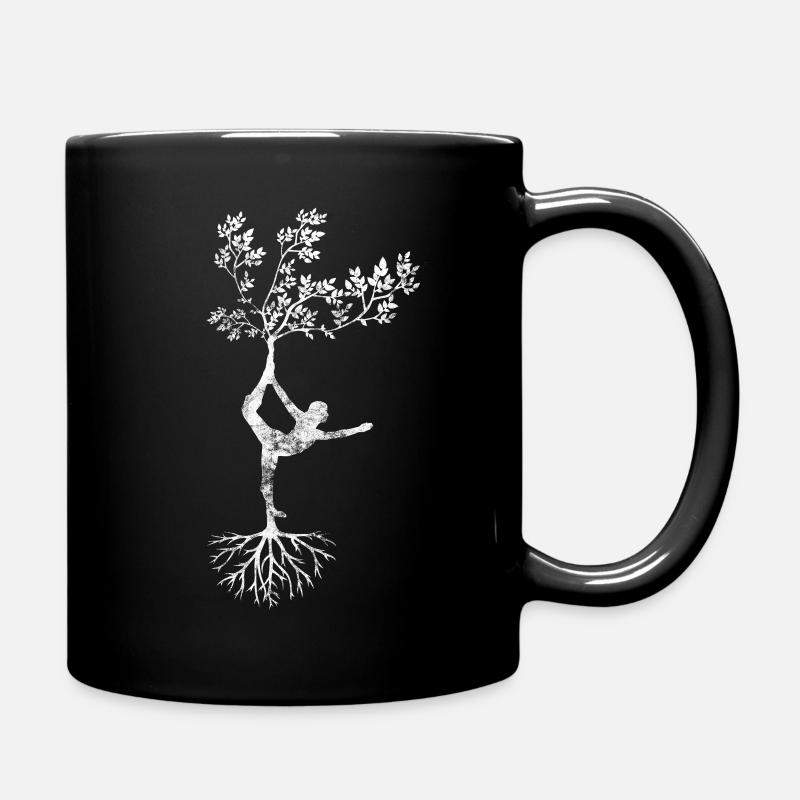 yoga - Mug uni - noir