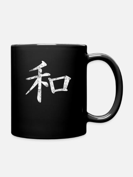 Buddhism - Full Colour Mug - black