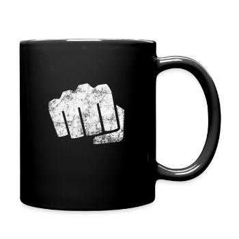 poing - Mug uni - noir - Droite
