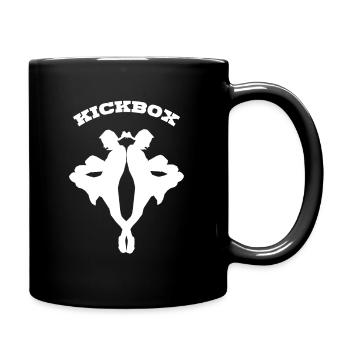 Kickboxing - Full Colour Mug - black - Right