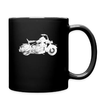 biker - Tazza monocolore - nero - Destra