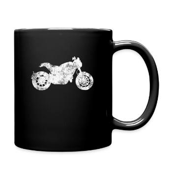 biker - Tazza monocolore - nero - Destra