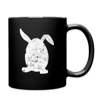 Hare - Full Colour Mug - black - Right