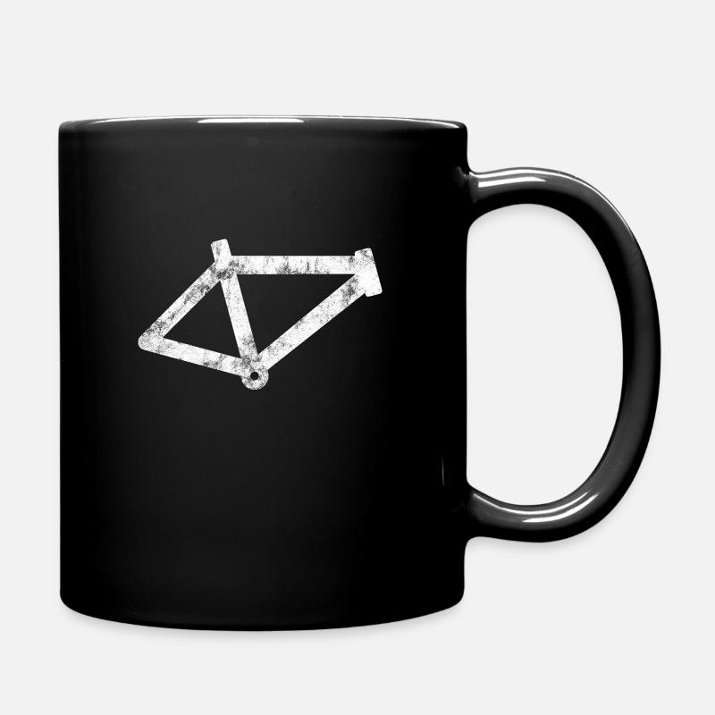 Fahrrad - Tasse einfarbig - Schwarz