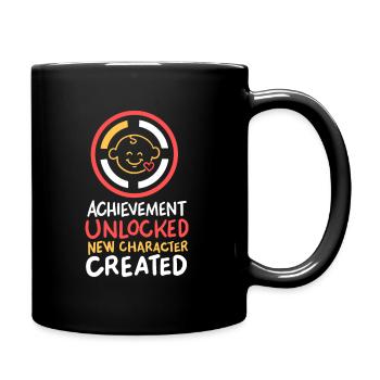 Lustiges Gamer Vater Games Papa Gaming Geschenk - Tasse einfarbig - Schwarz - Rechts