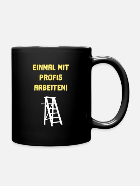 Handwerker - Tasse einfarbig - Schwarz