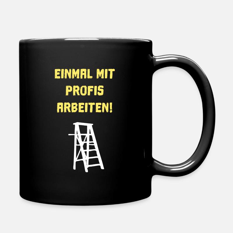 Handwerker - Tasse einfarbig - Schwarz