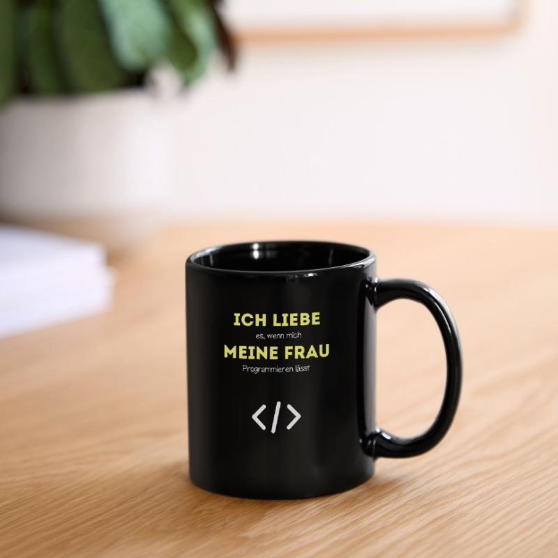 Programmierer lustiger Spruch Java Programmieren Tasse einfarbig