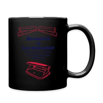 technologies de l'Office n'est pas un crime! - Mug uni - noir - Droite
