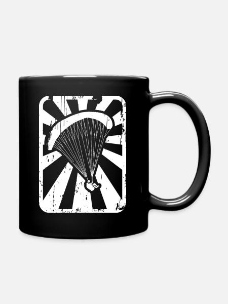 Parapente - Mug uni - noir