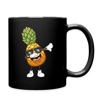 ANANAS - Mug uni - noir - Droite
