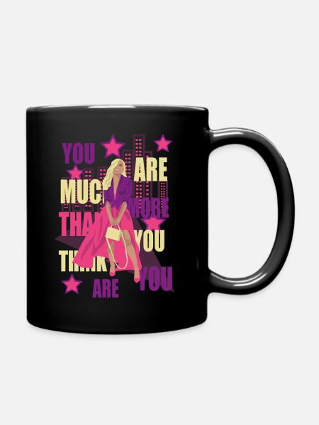 Mode - Tasse einfarbig - Schwarz