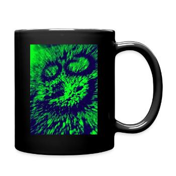 Smile is the key - Full Colour Mug - black - Right