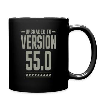 55 Years Old Birthday Gift - Full Colour Mug - black - Right