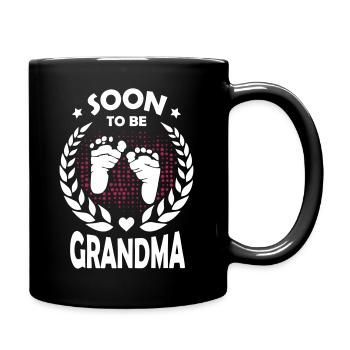 Soon To Be Grandma 2020 T Shirt First Time - Tasse einfarbig - Schwarz - Rechts