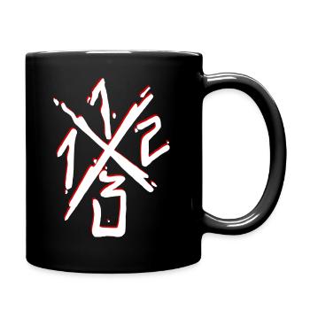 1312 - Tasse einfarbig - Schwarz - Rechts