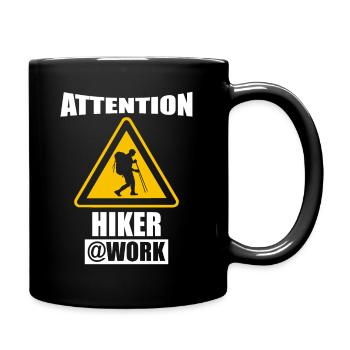 Randonnée Montagnes Nature - Mug uni - noir - Droite