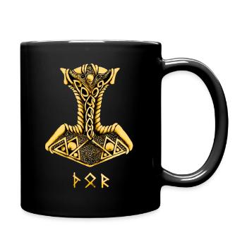 Le marteau de Thor - Mug uni - noir - Droite