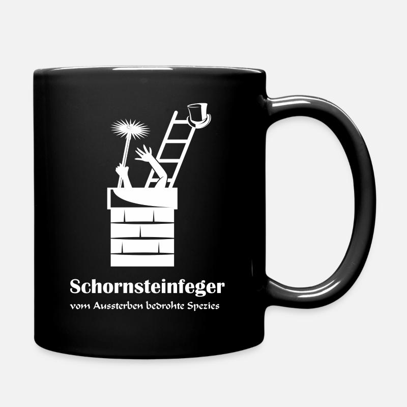 Schornsteinfeger - Tasse einfarbig - Schwarz